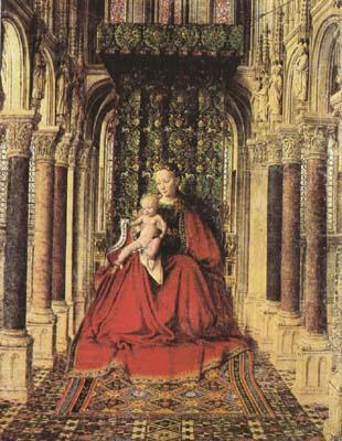 Jan Van Eyck The Virgin and Child in a Church (mk08) China oil painting art